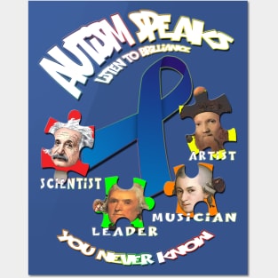 Autism Awareness Day April 2 Posters and Art